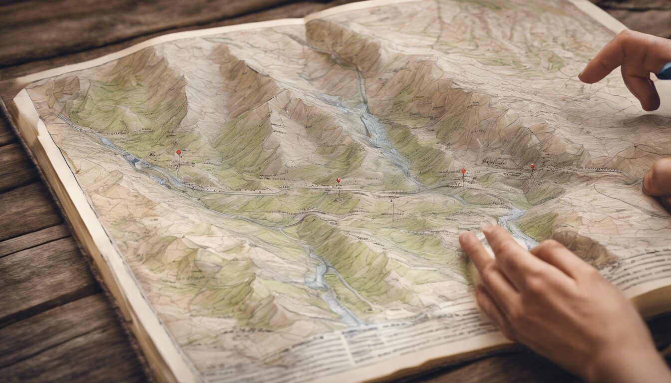 découvrez les meilleures techniques de lecture de carte pour réussir votre orientation en randonnée et profiter pleinement de votre aventure en pleine nature.