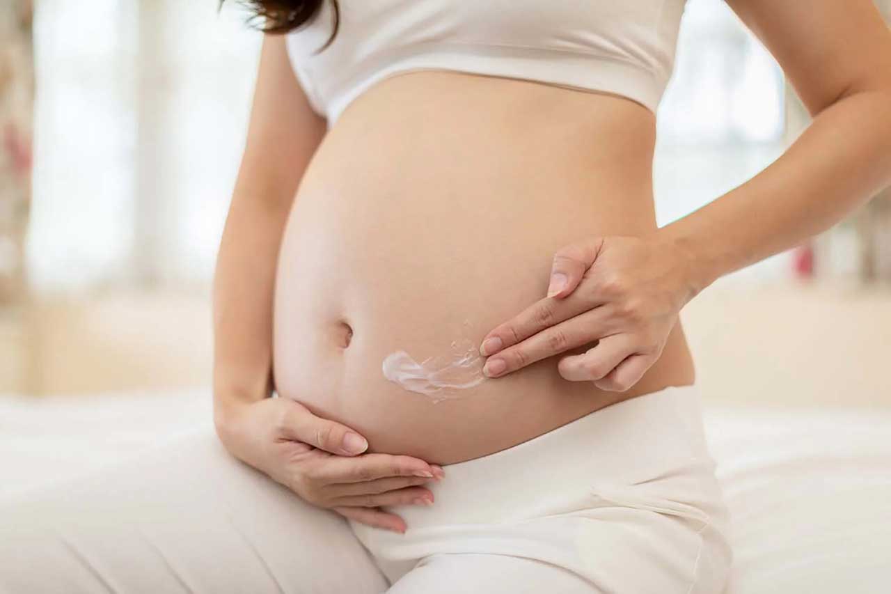 prévenir les vergetures pendant la grossesse