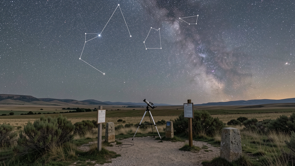 découvrez les 5 points d'observation astronomique le long de la route de saint-jacques-de-compostelle pour une expérience unique de découverte du ciel étoilé.