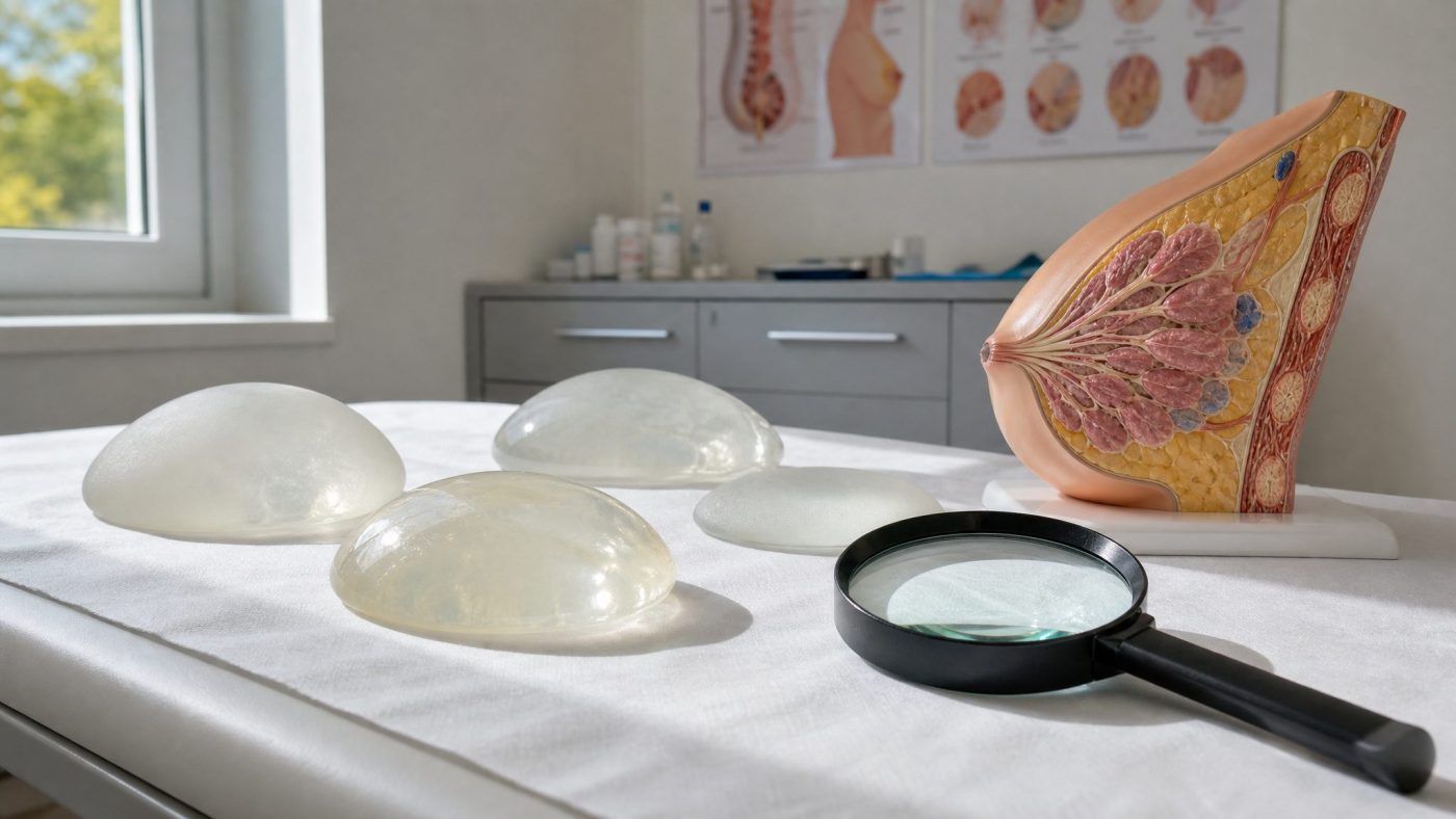 risques d’une fuite de silicone prothèses mammaires