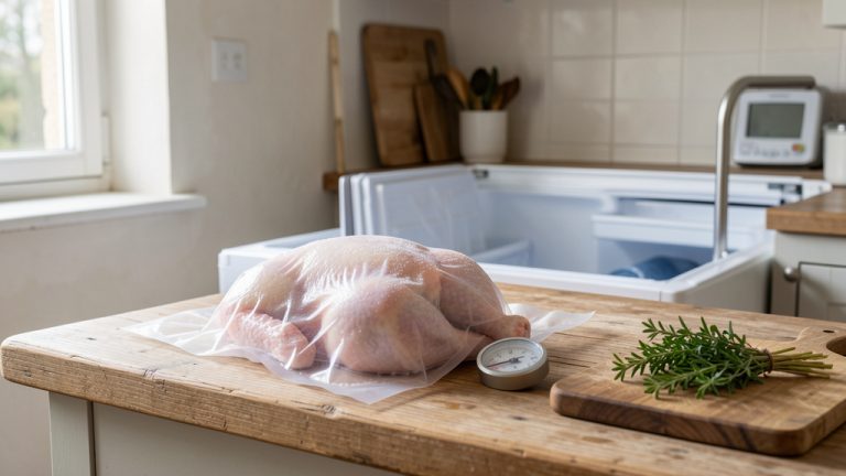 La congélation du poulet : Conseils pour éviter la formation de cristaux de glace